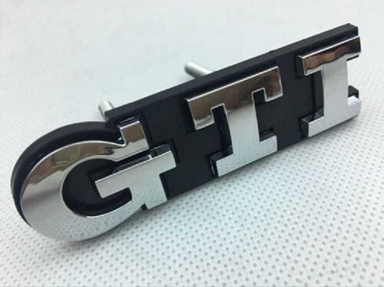 3D метална емблема за предна решетка GTI