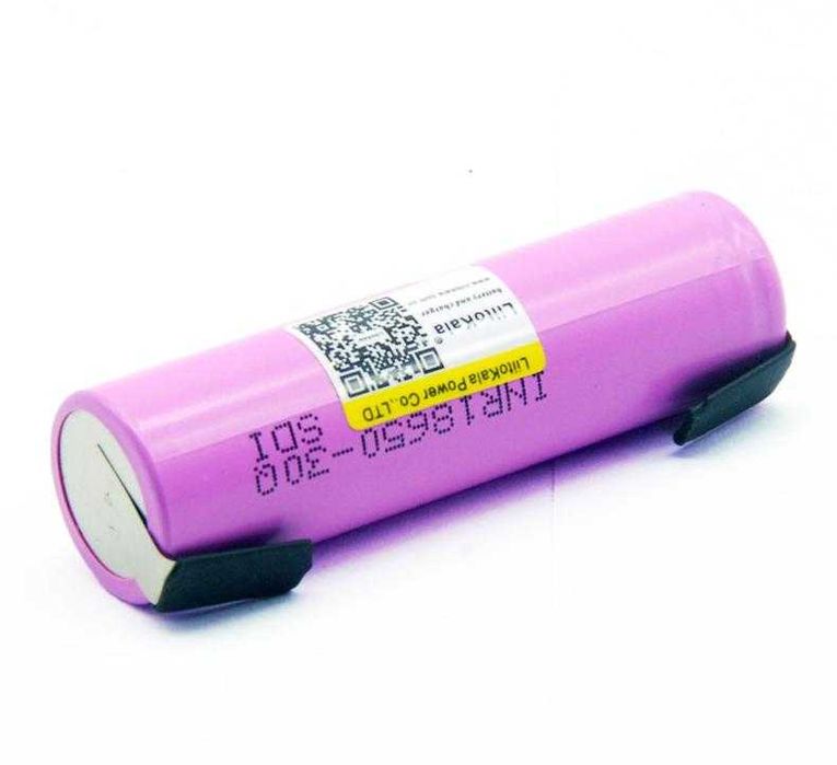 Наргиле Батерия 18650 30A 3000mAh 3.7v LiitoKala® Запоена Пластинка