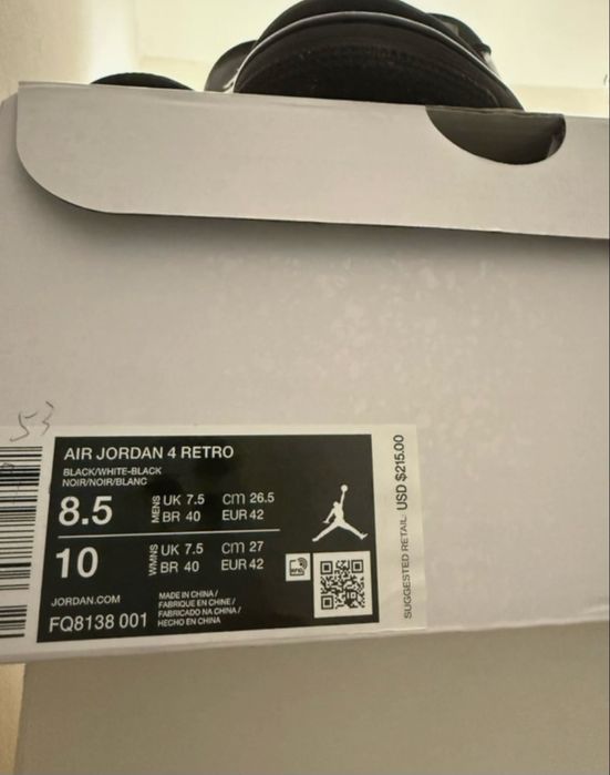 Jordan 4 [originali] - se vand urgent, reducere black frida