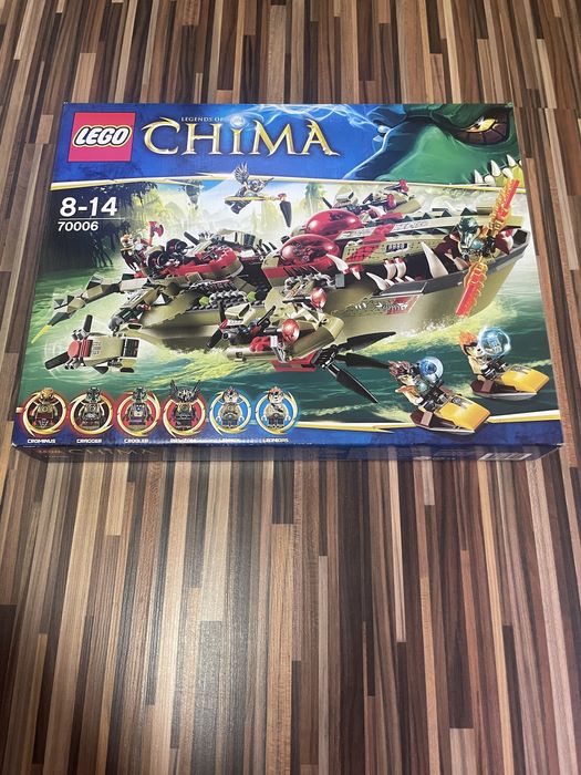 Lego The Legends of Chima Cragger’s Command Ship sigilat