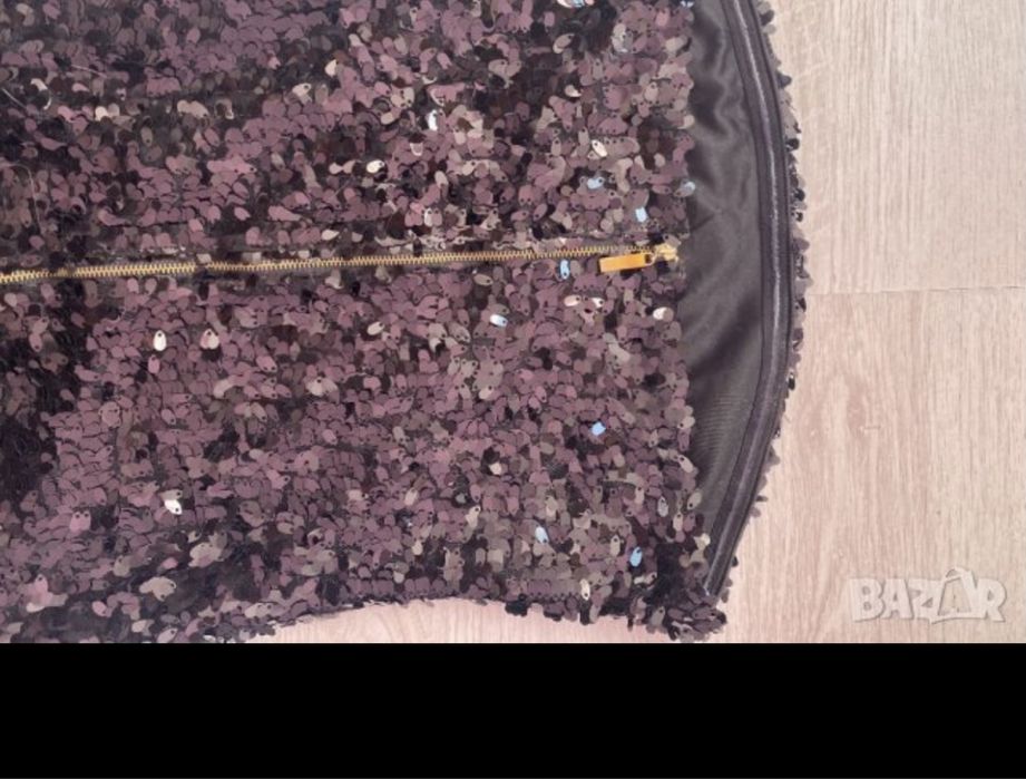 Бутикова рокля тип Барби с пайети