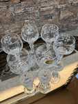 Set pahare vin alb cristal