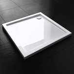 Cadita dus 100x100x4 cm, Noua, acril sanitar, calitate premium