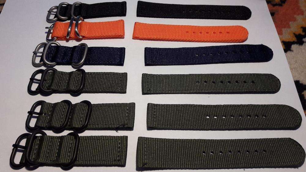 Curea ceas textil NATO/ZULU - culori diferite