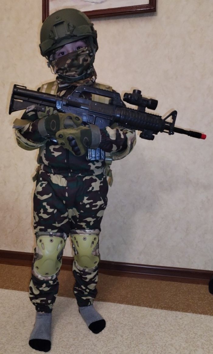 Детская военная форма от 3 до 11 лет