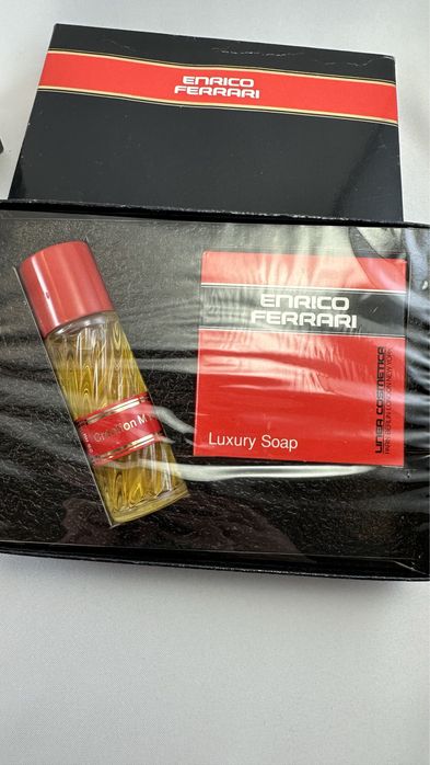 Vintage! Karl Lagerfeld si Enrico Ferrari set parfum cu sapun
