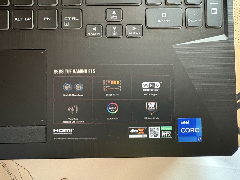 Vand Laptop Asus tuf gaming F15