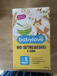 Terci 3 cereale Babylove 6+ luni