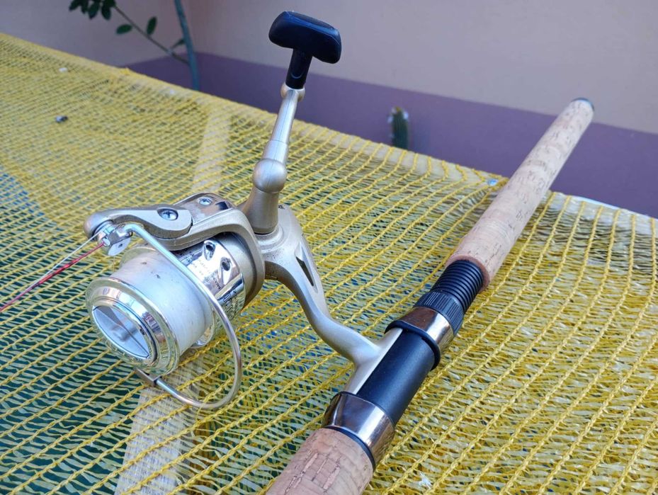 Lanseta si mulineta HARRIE Evolution RoBinHan 3,6m, carbon 98%, noi