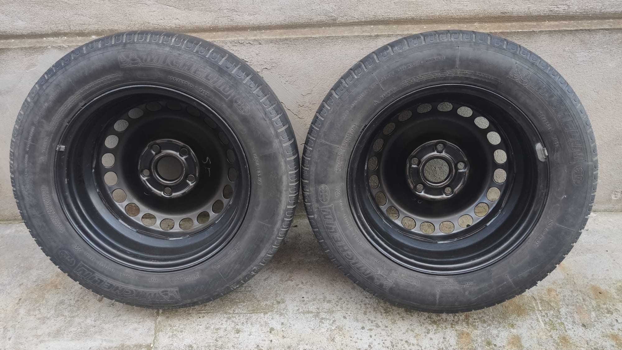 2 roti 195/ 65 R15 5×112 Michelin