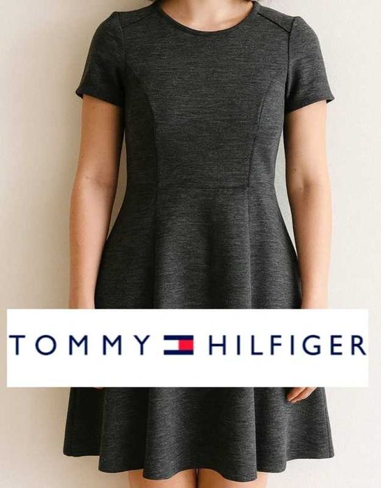 Rochie fit & flare lana Tommy Hilfiger