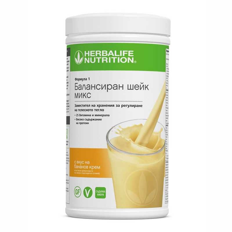 Herbalife Балансиран шейк Формула 1 – здравословно хранене 550 гр