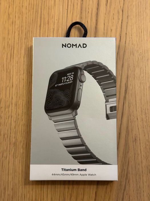 Оригинална титаниева каишка за Apple Watch Ultra - Nomad Titanium Band