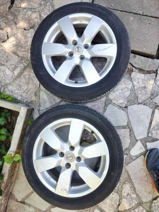 16 и 17 джанти и гуми  5х 114.3