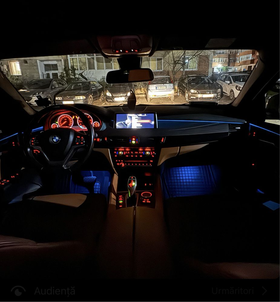 BMW X6 2015 xDrive F16/3.0 Diesel/Interior Cognac/Faruri Led/Lane&Side