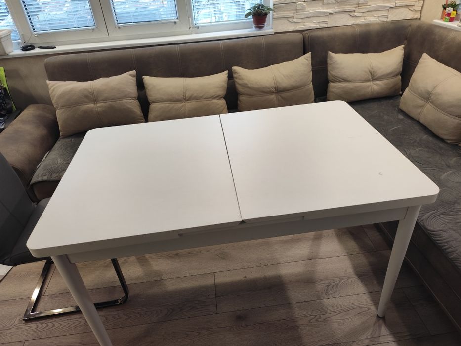 Разтегателна бяла маса 80/130-155лв