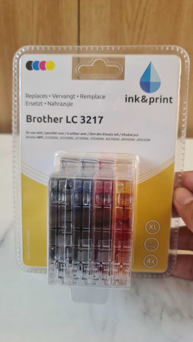 4 cartuse de cerneala Ink&print compatibile cu Brother LC 3217