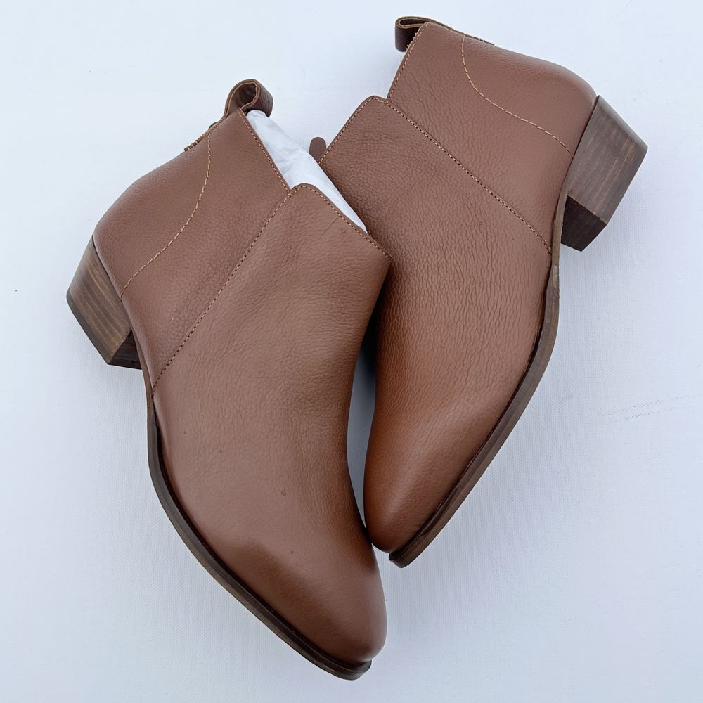 Ghete piele cu toc elegante