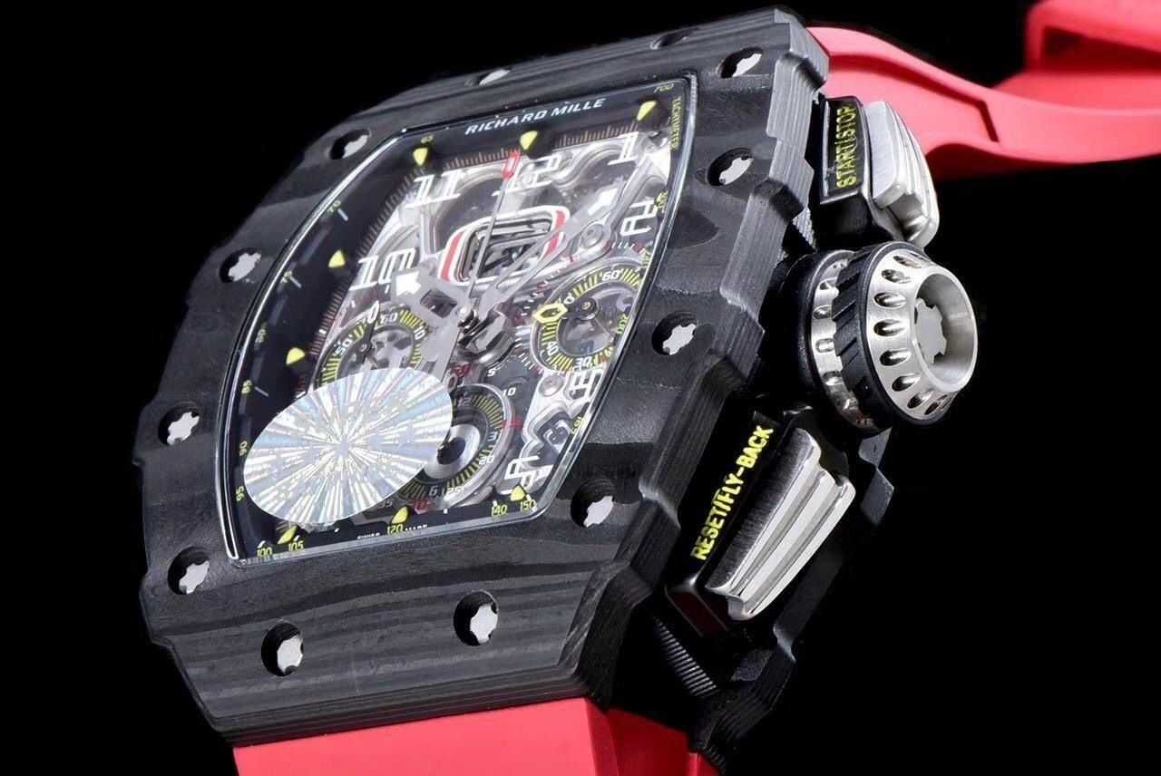 Richard Mille carbon crono red