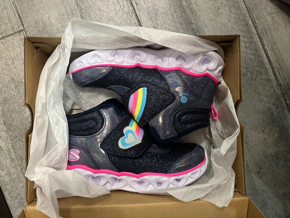 Детски спортни маратонки/обувки  Skechers КОБАЛТОВО  СИН ЦВЯТ номер 30