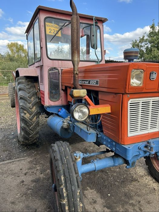 Tractor u650 , remorca basculabila , vidanjor