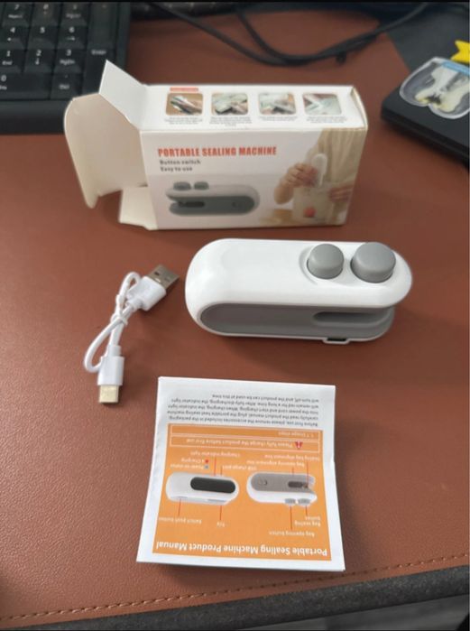Sigilator Portabil pentru Pungi din plastic