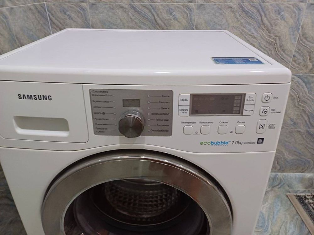 Samsung eco bubble  срочно сотилади.