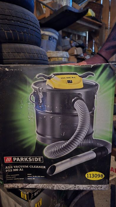 Aspirator de cenușă Parkside nou