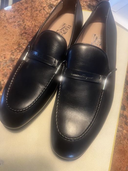 Pantofi piele pentru barbati Salvatore Ferragamo  marimea 44 eu /10Uk