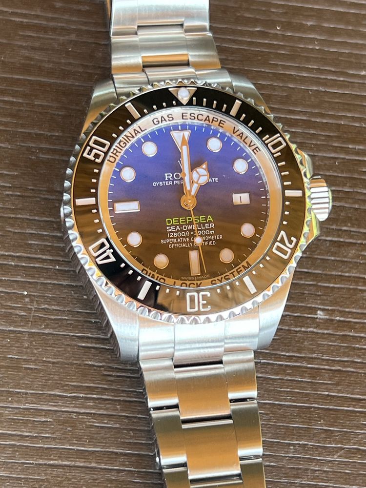 Rolex Sea-Dweller Deepsea Stainless Steel 44 - James Cameron Blue Dial