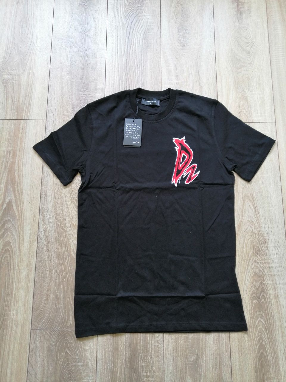 Disquared devil мъжка тениска в черен цвят  M  XL XXL