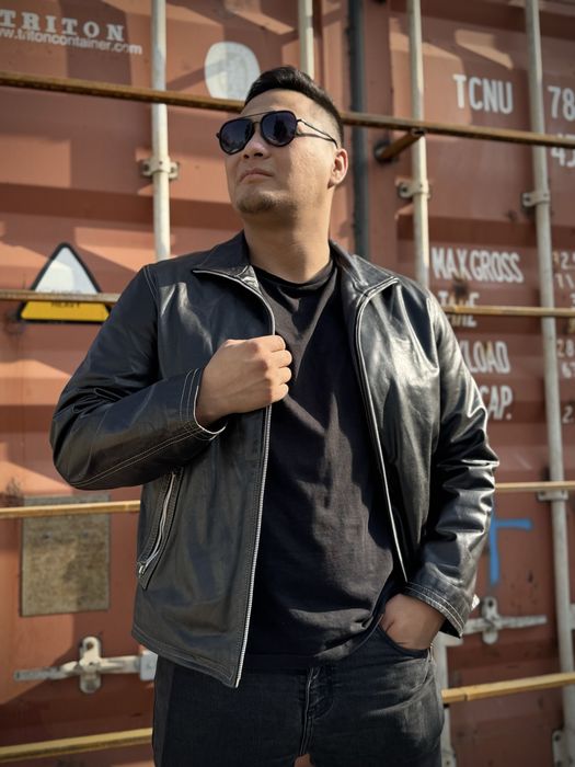 Куртка натуральная кожа Trapper