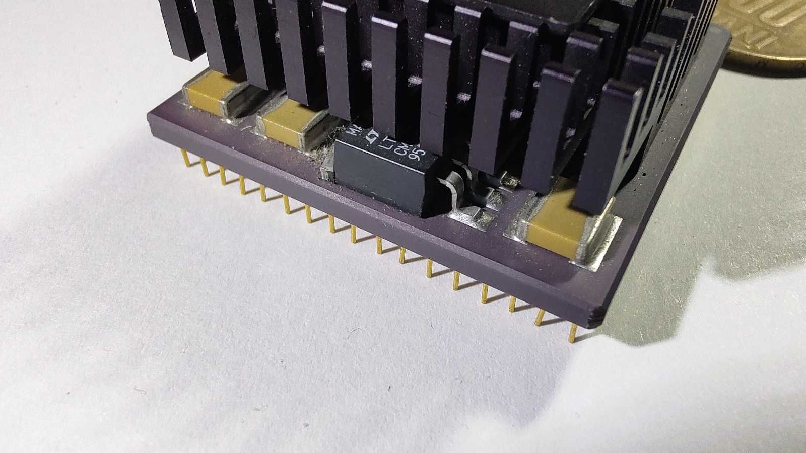 Procesor de colectie Intel Overdrive DX40DPR100 100MHz vintage