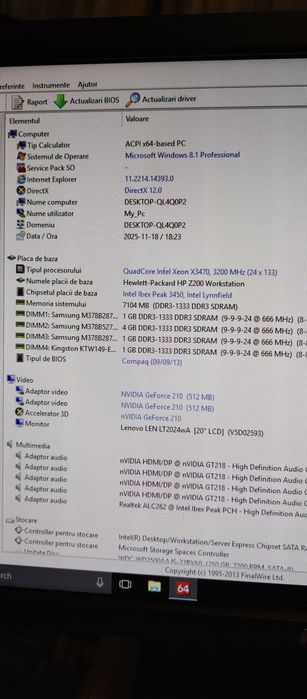 Kit HP Workstation Z-200