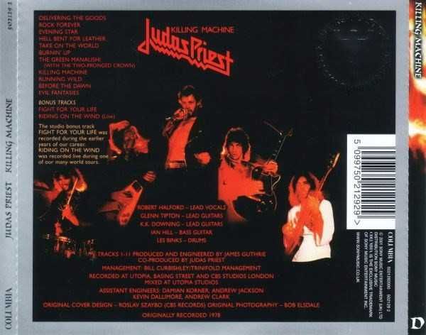 CD Judas Priest - Killing Machine 1978