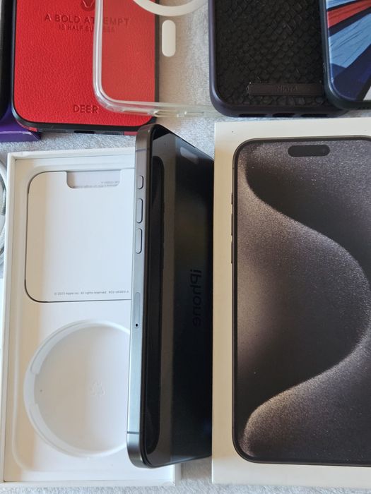 Iphone 15 pro max, 256GB, baterie 100%, 33 cicluri, CA NOU