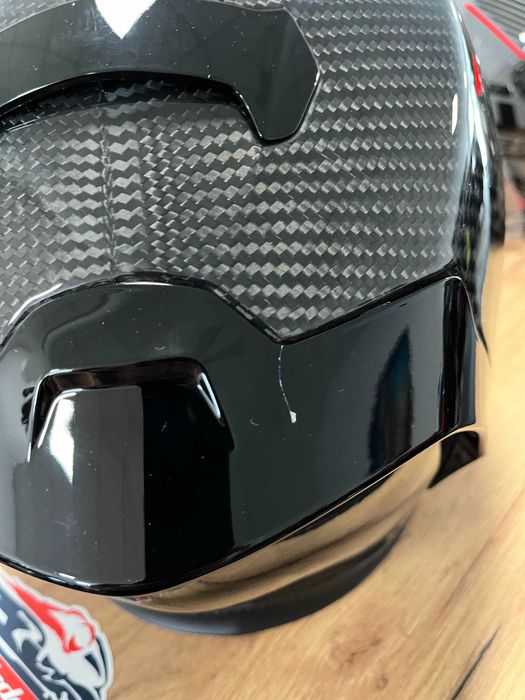 Мото Каска SCORPION EXO-R1 EVO CARBON AIR MG Gloss Black L 59-60см,