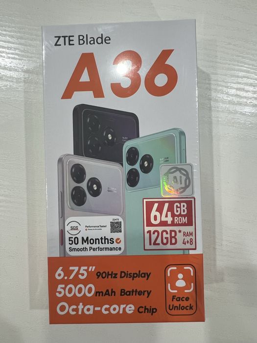 Телефон ZTE Blade A 36