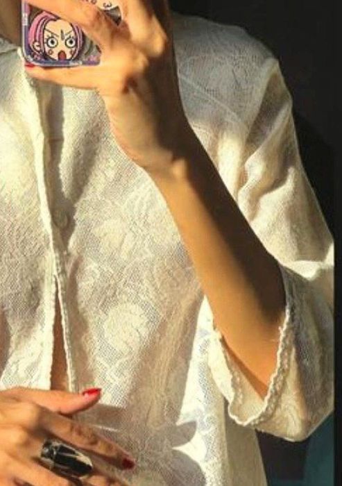 Белое кружевное болеро