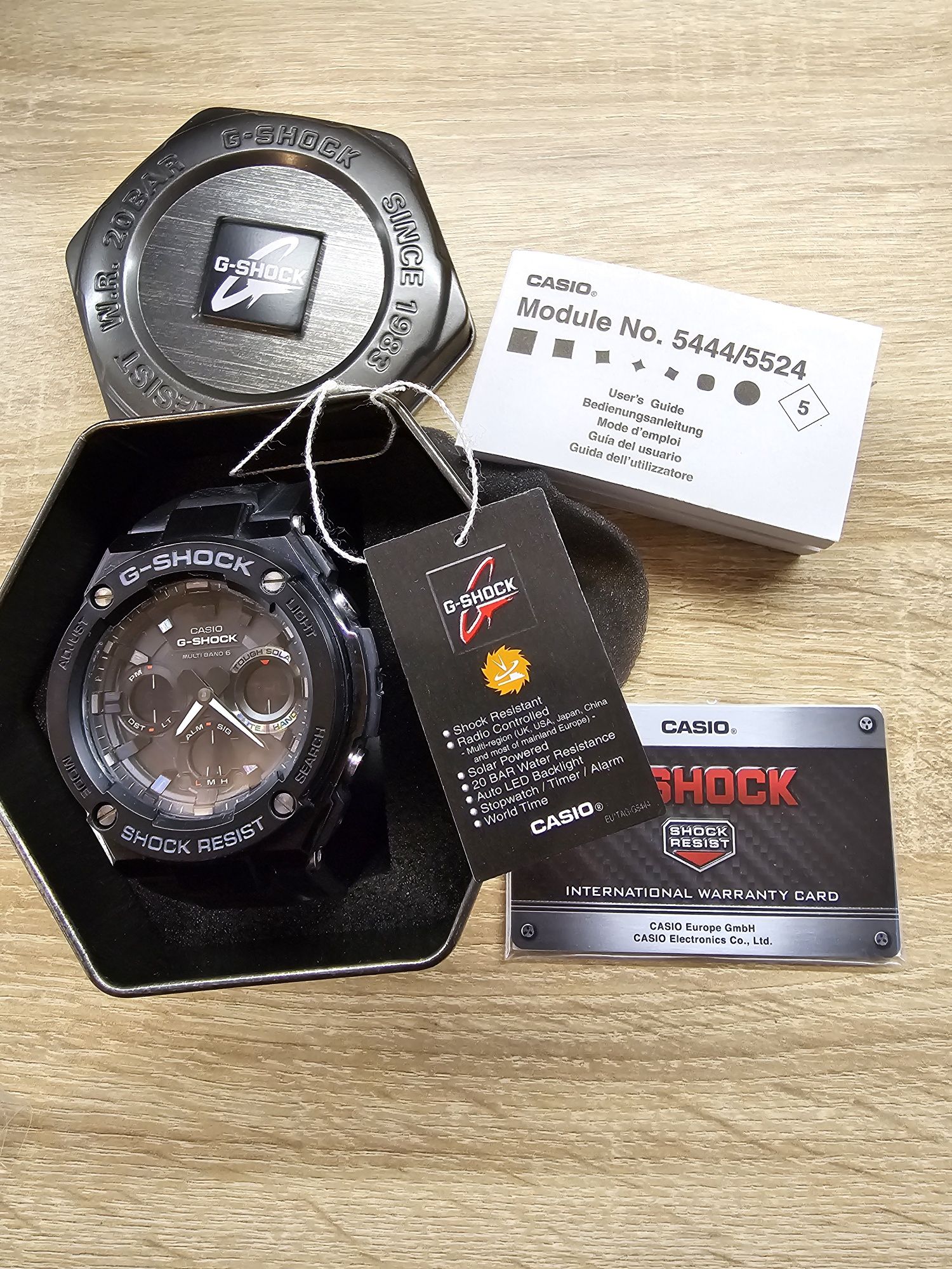 Casio G- shock GST-W100G-1BER