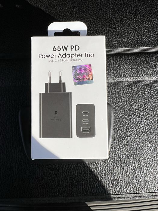 Incarcator/Adaptor priza 65W Trio - Nou
