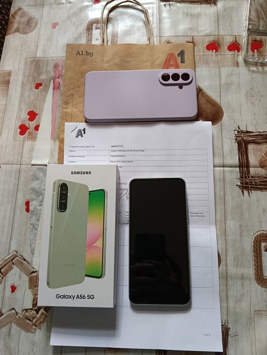 Нов SamsungA56 5G+ttec+гаранция