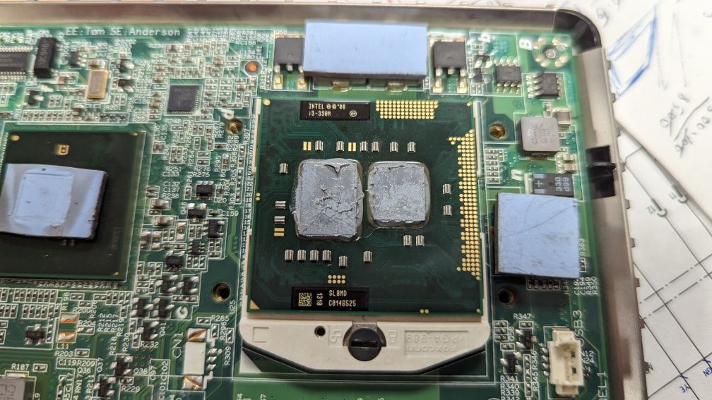 Procesor laptop Intel I3-330M folosit