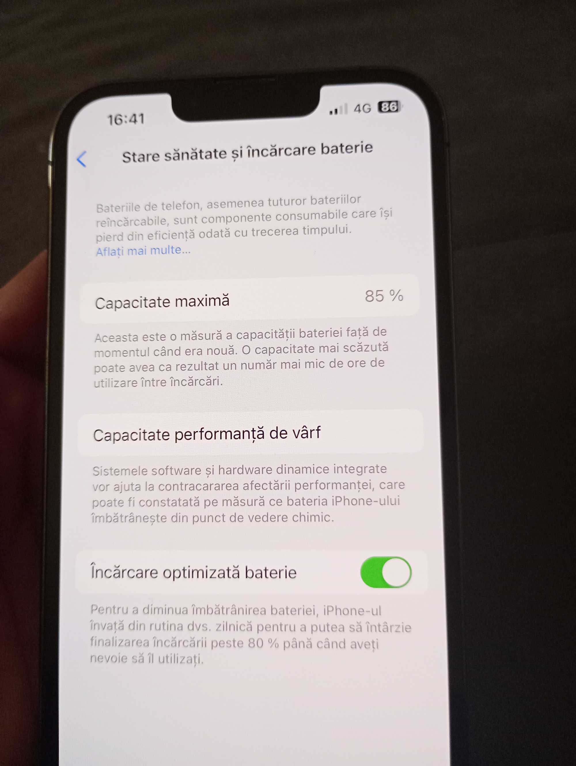 Iphone 13 Pro stare buna de functionare aspect 10/10