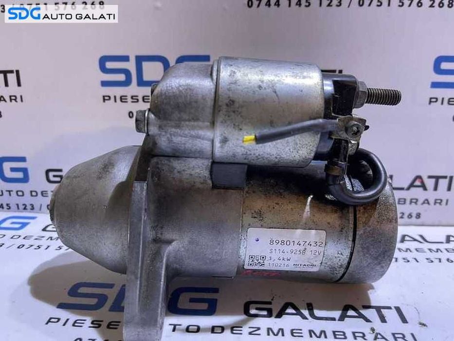 Electromotor cu 13 Dinti Opel Astra H 1.7 CDTI 2004 - 2010 Cod 8980147432 [B3302]