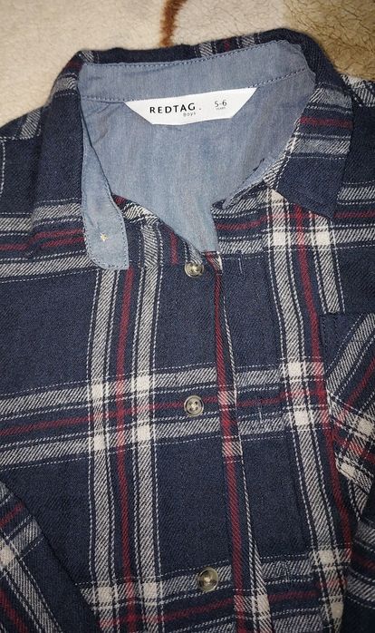 Свитер и рубашка на 5-6 лет