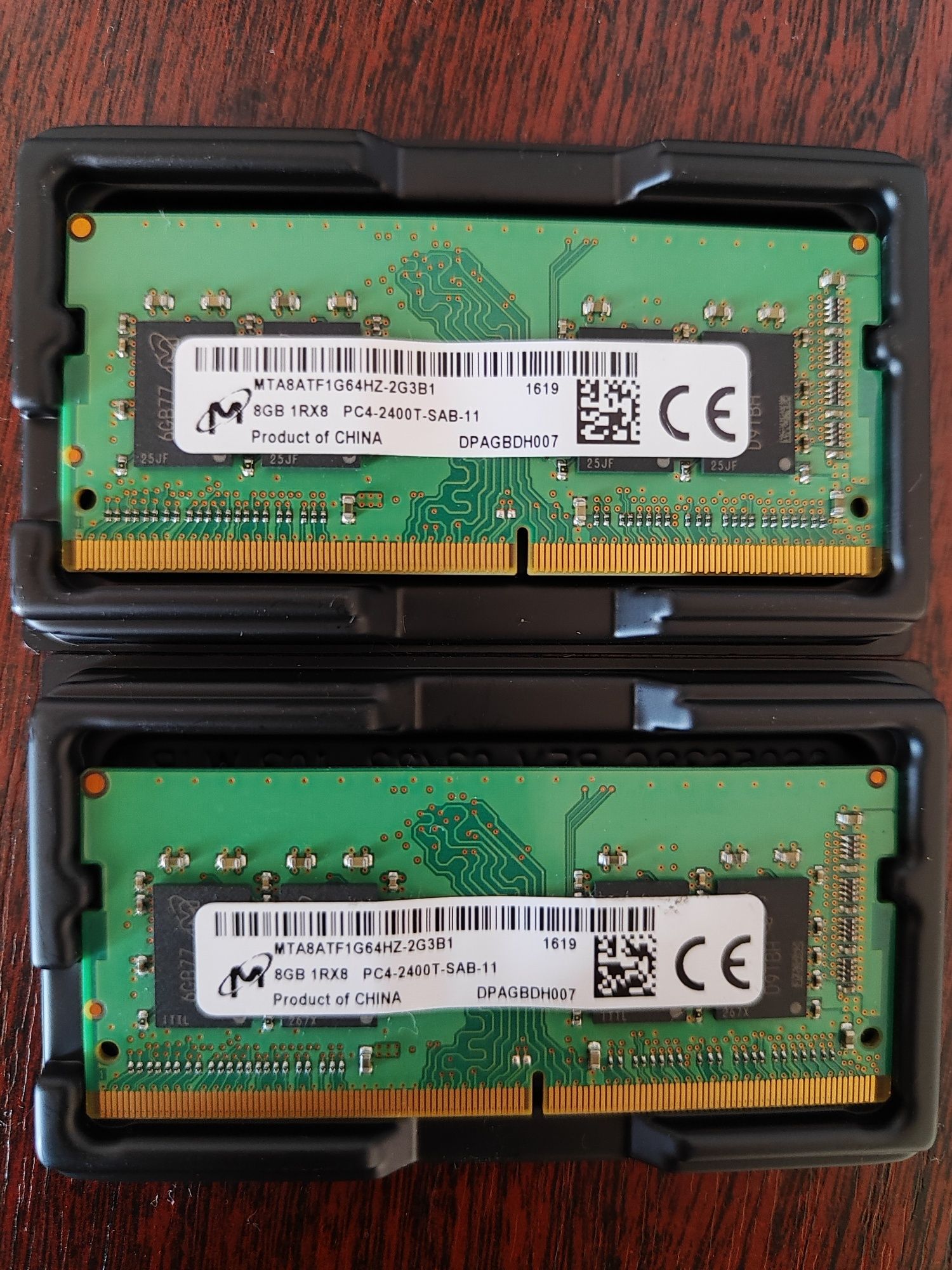 Оперативная память 8GB DDR4