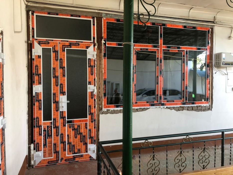 Окна и двери Акфа Термо Екопен Установка бесплатно