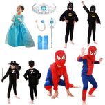 Нови Костюми Спайдърмен, Батман, Рокля Елза - spiderman, batman, elsa