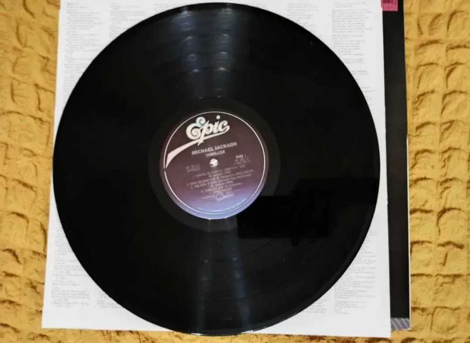 Disc vinil Michael Jackson-Thriller(1982) PrincepsQE38112USA 1st Press